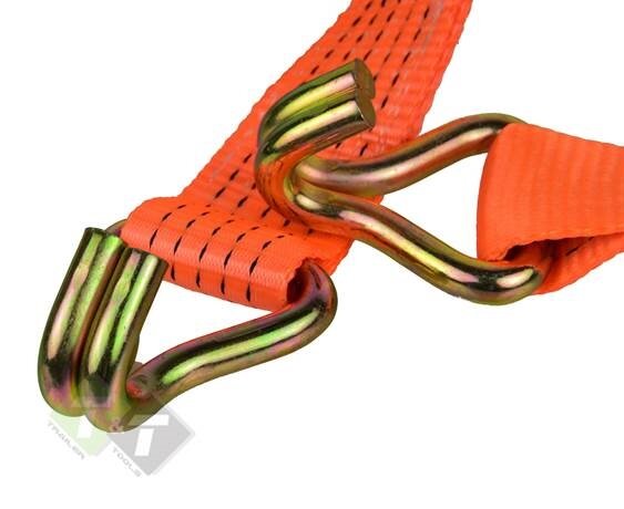 Spanband - Sjorband 5 Ton - 4 meter met ratel - GEKO