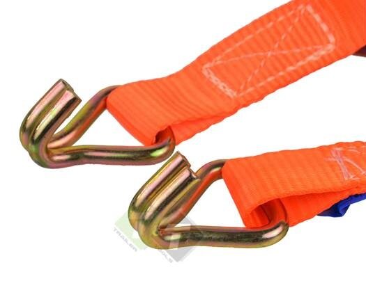 Spanband - Sjorband 1 Ton - 6 meter met ratel - GEKO