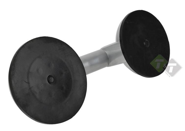 Aluminium zuignap dubbel - Magic Puller - 115mm - Heffer - Raamdrager - GEKO