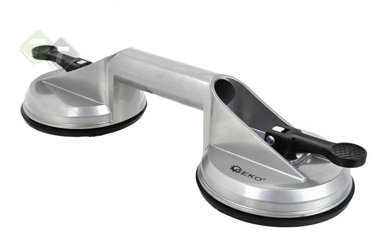 Aluminium zuignap dubbel - Magic Puller - 115mm - Heffer - Raamdrager - GEKO
