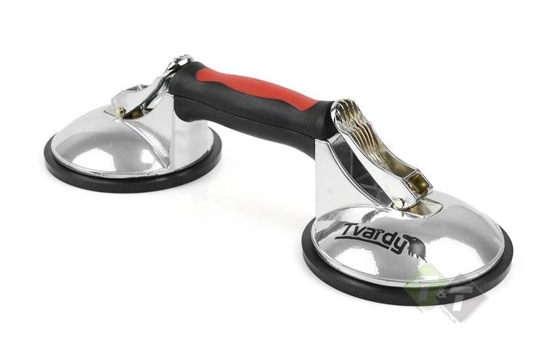 Aluminium zuignap dubbel - Magic Puller - 125mm - Heffer - Raamdrager - TVARDY