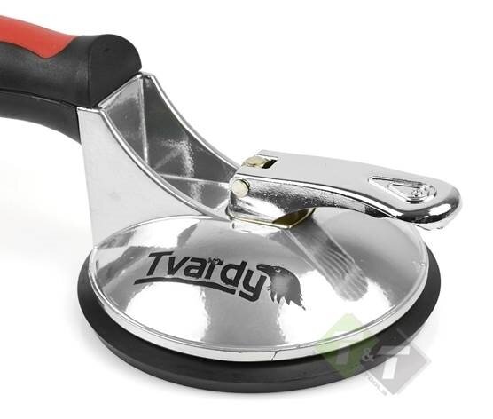 Aluminium zuignap dubbel - Magic Puller - 125mm - Heffer - Raamdrager - TVARDY