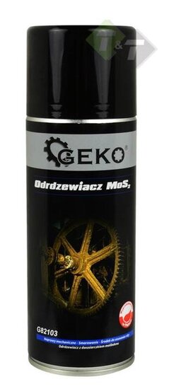 Roestverwijderaar spray - 400 ml - Roestoplosser - GEKO