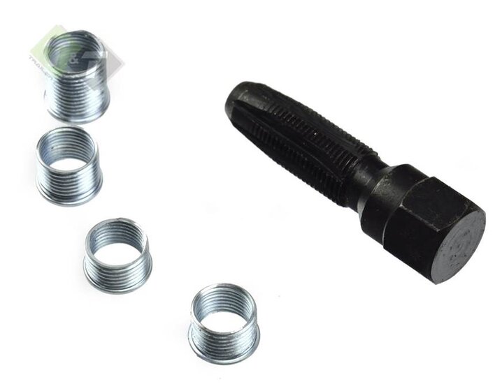 Draadreparatieset - 5 delig - Bougie reparatie set - GEKO
