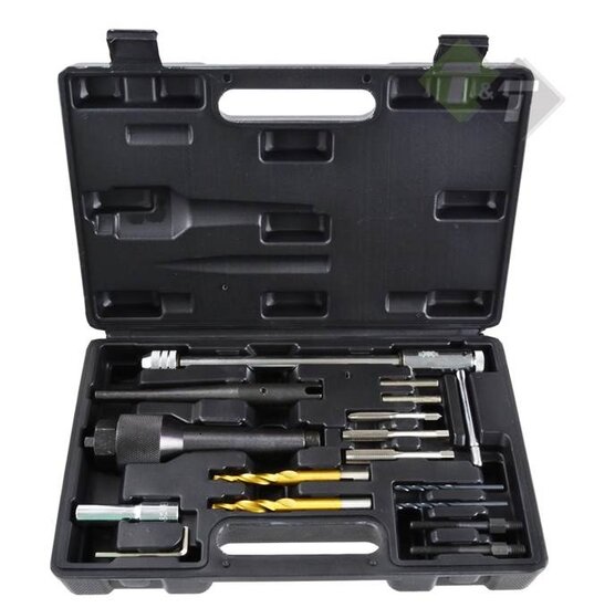 Gloeibougie verwijderingsset - M8 en M10 - Reparatie set gloei bougies - GEKO