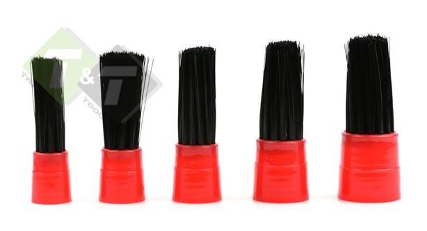 Detailing borstel set - 5 delig - Borstels - Schoonmaak borstel - GEKO
