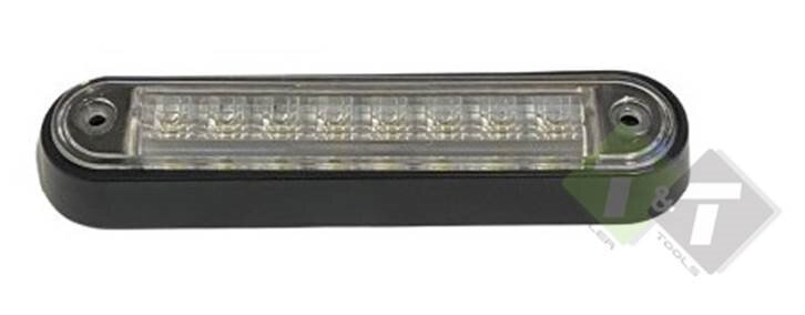 Zijmarkeringslamp - 8 LEDS - Contourlamp wit - 12/24Volt - KMR