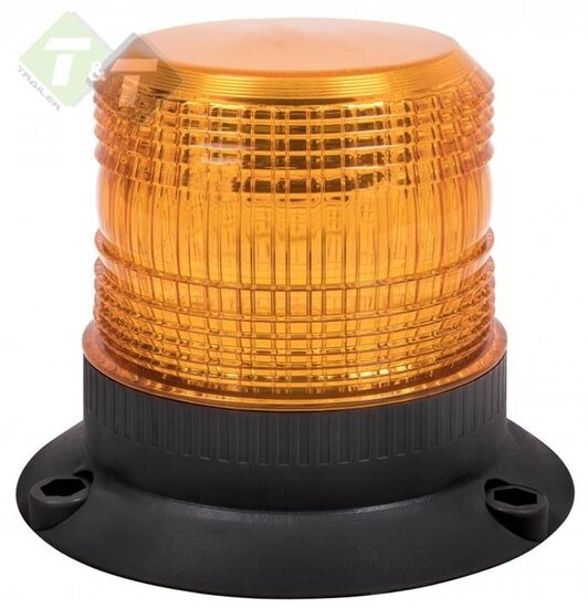 Schroefbare zwaailamp LED Oranje - 20x LED - 12/24V - Waarschuwingslamp
