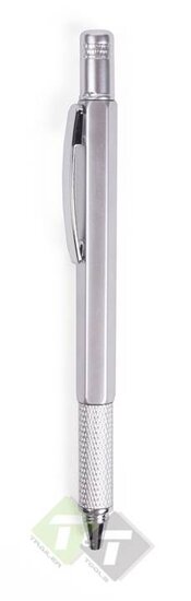 Multi pen - incl. waterpas en schroevendraaier - 4 in 1 - Benson