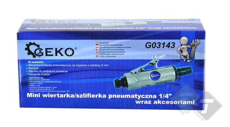 Pneumatische stiftslijper set - Stiftslijpers - Stift slijper - GEKO