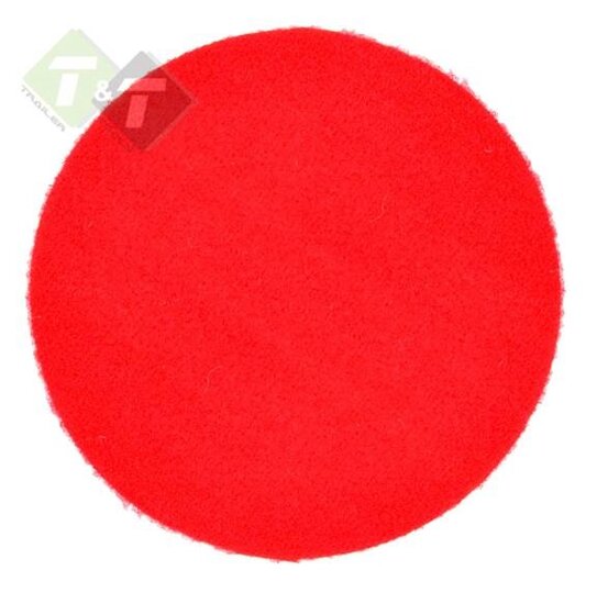 Vilt polijstpad met klittenband - 125x8 mm - Polijstvilt - Polijstschijf - GEKO