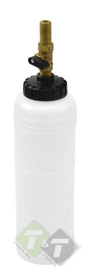 Remontluchter handbediend - 1 liter met opvangfles - Rem ontluchting set - GEKO