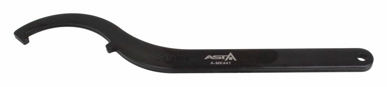 Motorfiets schokdemper sleutel - 80mm - Schokbreker sleutel - Voorspan sleutel - ASTA