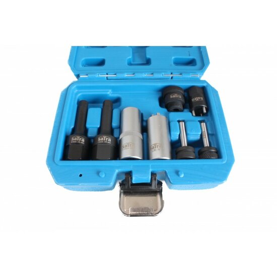 Diesel injector reparatie set - 8 delig - Common rail verwijderingsset - SATRA