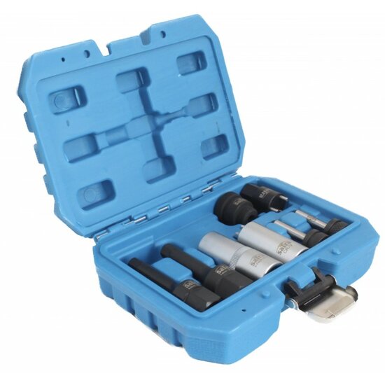 Diesel injector reparatie set - 8 delig - Common rail verwijderingsset - SATRA