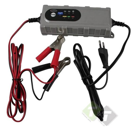 Acculader 6 en 12 Volt - Batterijlader - 3.8A - Druppelaar - Stroomlader - Hofftech