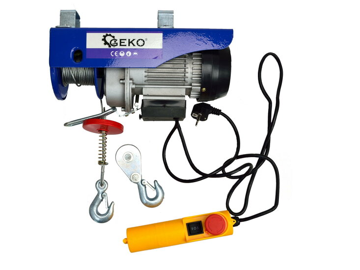 Electrische lier 150KG/300KG - Elektrische takel - 230 Volt - GEKO