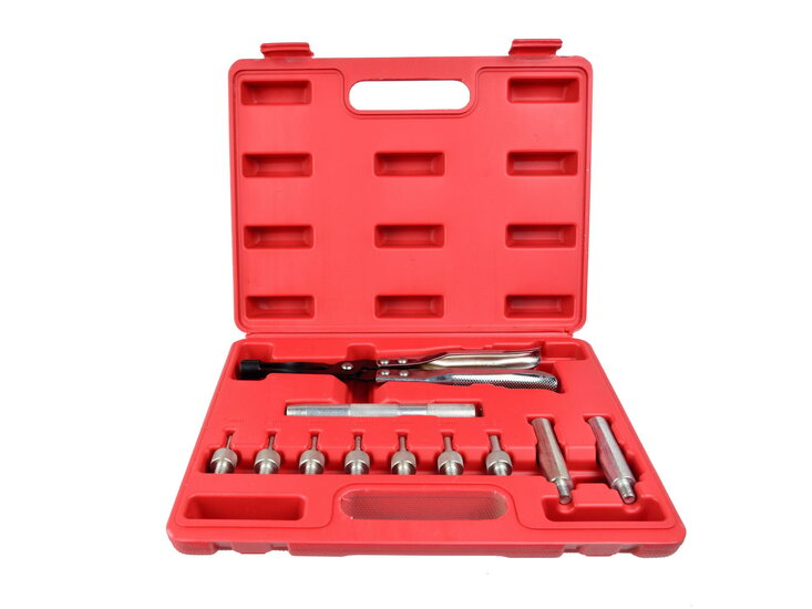 Klepsteel afdichtrubber tang set - 11 dlg - Klepsteel afdichting set - GEKO