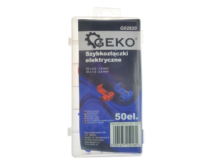 Scotchlok set - Kabelschoen assortiment - 50 delig - Draad connectors - GEKO