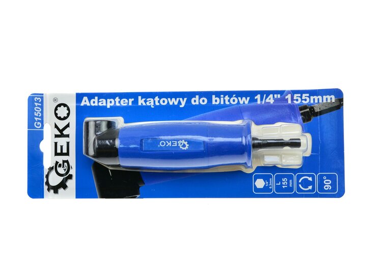 Haakse bithouder - 1/4&#039;&#039; - Hoek bit adapter - Hoekadapter - GEKO