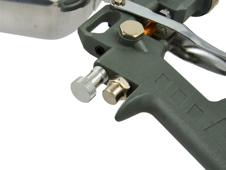Verfspuit 1.5mm - 1/4 duims aansluiting - 500ml inhoud - Verfpistool - GEKO