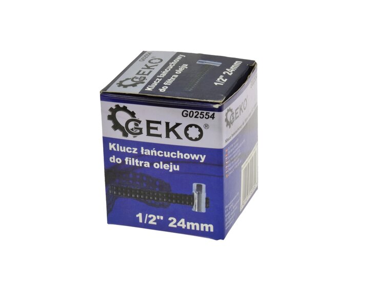Oliefiltersleutel met ketting - Filtersleutel - Tot 130 mm - GEKO