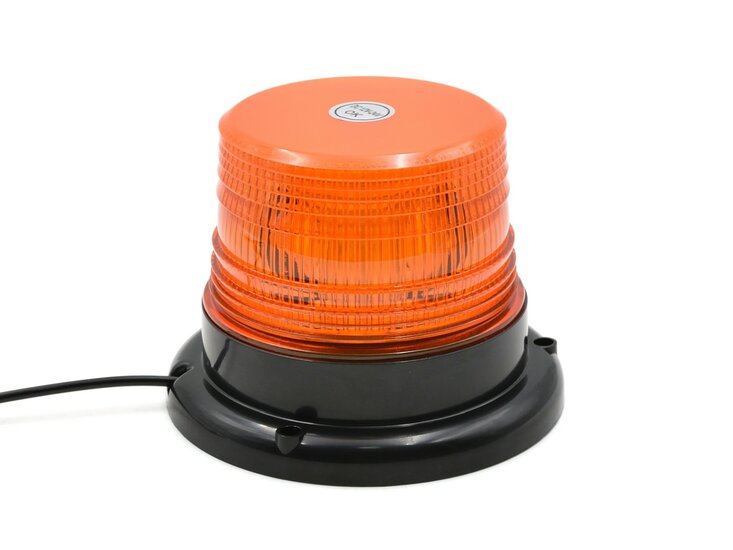 Zwaailamp 12LED Oranje - Waarschuwingslamp - Magneet - 12/24V - GEKO