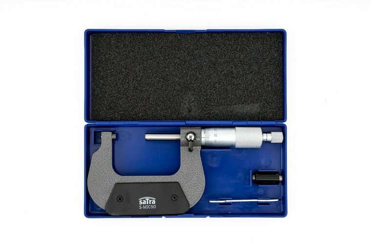 Micrometer - Schroefmaat 25 tot 50 mm - Buitenschroefmaat schuifmaat - SATRA