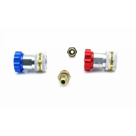 Airco snelkoppeling - Airco Vul Connectors - Rood en Blauw - SATRA