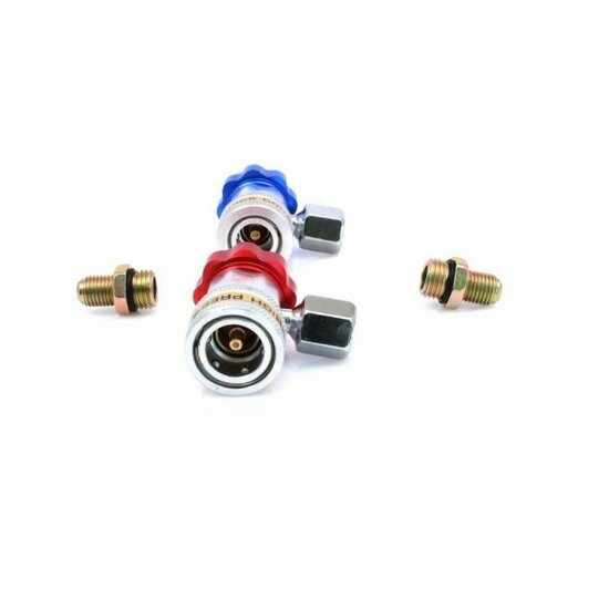 Airco snelkoppeling - Airco Vul Connectors - Rood en Blauw - SATRA