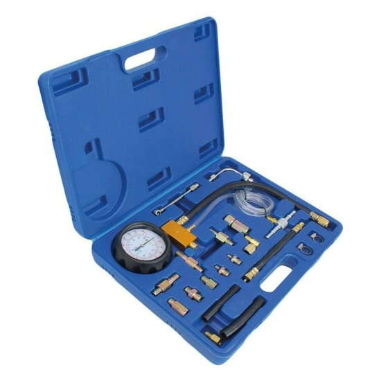 Brandstofpomp druk tester set - Benzine en Diesel - Compressie tester - SATRA