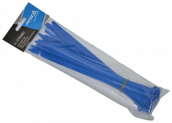 Kabelbinders Blauw - 5 x 300 mm - Tiewraps - Tieraps - 50 delig - ASTA