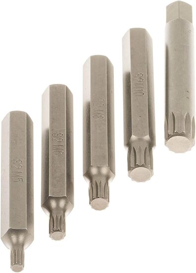 Bitset - 40 delig - Inbus, Torx en Spline bit set - SATRA