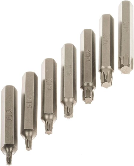 Bitset - 40 delig - Inbus, Torx en Spline bit set - SATRA