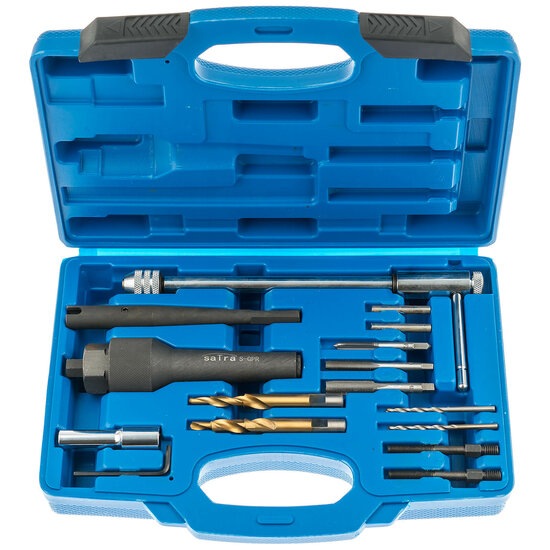 Gloeibougie verwijderingsset - M8 en M10 - Reparatie set gloei bougies - SATRA