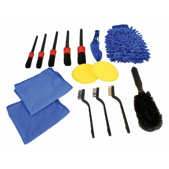 Auto poets set - Detailing accessoires set - Poetspads - 15 delig - SATRA