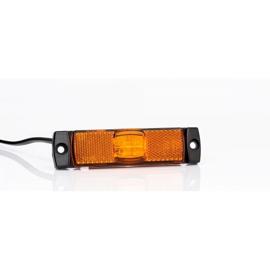 Zijmarkeringslamp 4 leds - Contourlamp oranje - 12/24 volt - Zijlamp - Fristom