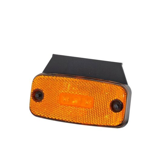 Zijmarkeringslamp met houder - 3 LED - Oranje - 12/24 Volt - Contourlamp - Zijlamp