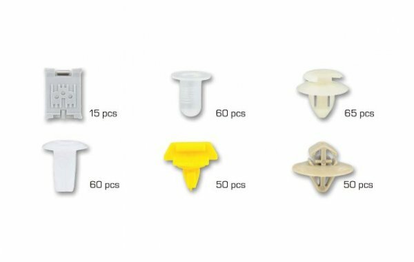 Interieur clip set - Auto clips 300 dlg - Renault - Interieurclips - ASTA