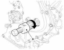 Diesel pomp trekker voor de Hyundai en Kia CRD - Hogedrukpomp poelie demontage set - ASTA