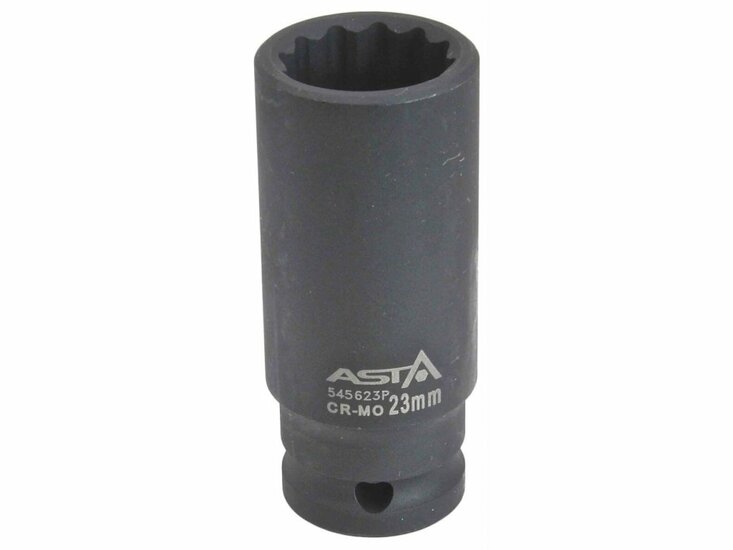 Krachtdoppenset - 10 delig - 1/2 duims aansluiting - 10 tot 22mm - ASTA