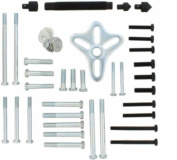 Universele trekkerset - Poelietrekker - Lagertrekker - 46 delig - XP Tools