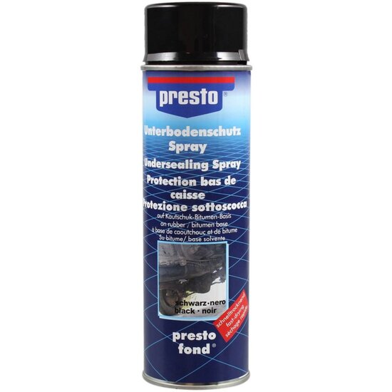 Presto Bitumen ondercoating, 500ml