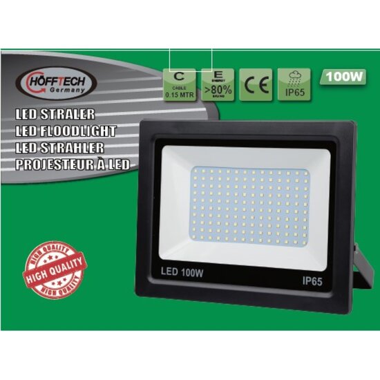 LED Straler - Werklamp - Bouwlamp led - Ledlamp 100 Watt - Hofftech