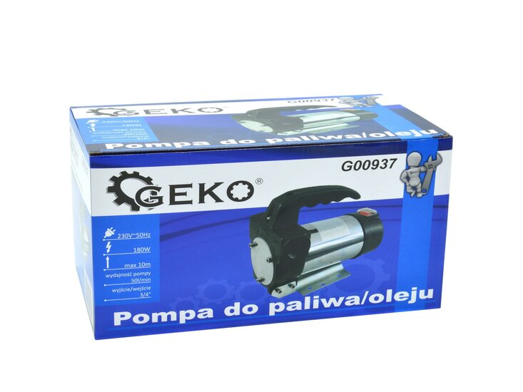 Elektrische brandstofpomp - 180 Watt - 230 volt - Oliepomp - Hevelpomp - GEKO