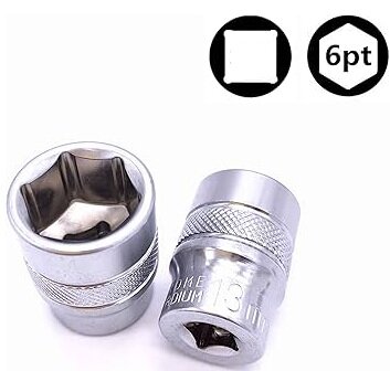 Dop 24mm 3/8" aansluiting - zeskantdop - 6 kant dop - 6 point socket - 3/8"socket 24 mm