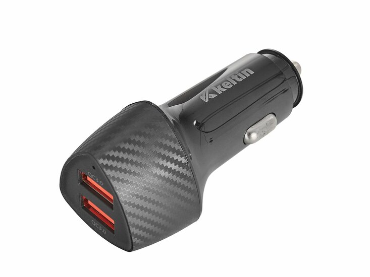 autolader 36 w - oplader auto - snelladen - dubbele usb - keltin