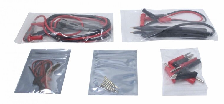 multimeter meetsnoer set 21 delig - met krokodillenklemmen - satra