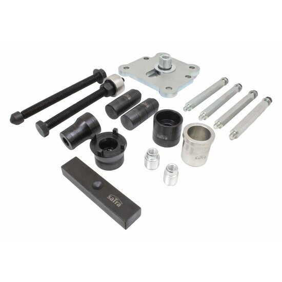 dubbele koppeling demontage set porsche cayenne pdk - koppeling gereedschap - satra