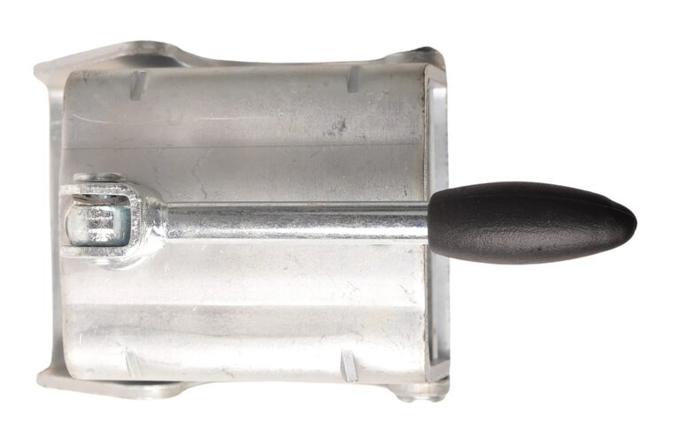 neuswielklem 60 mm met vouwbare hendel - steunpootklem - neuswielhouder - klem voor het neuswiel 